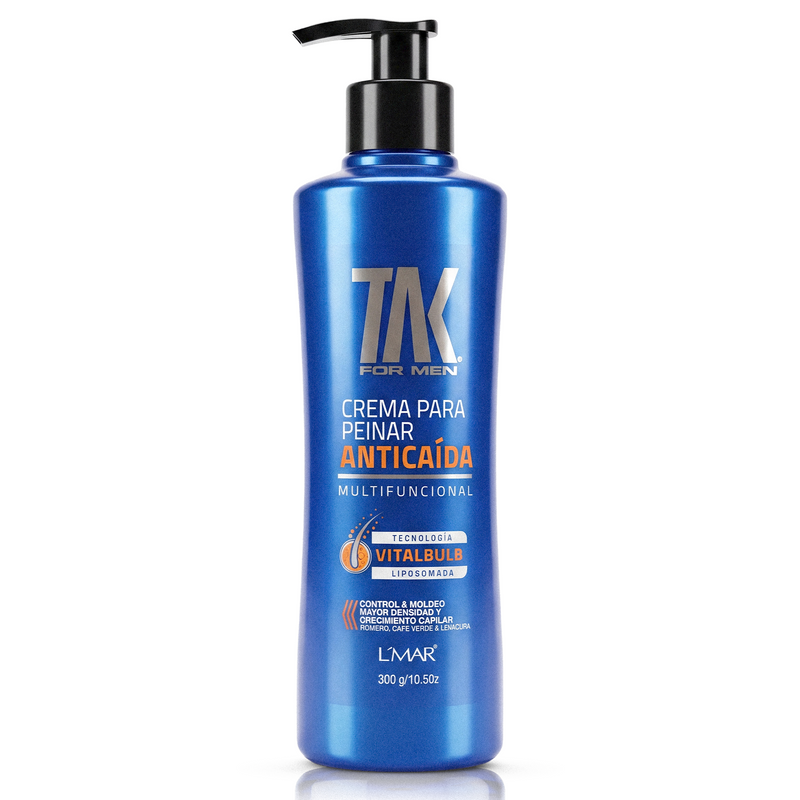 CREMA PARA PEINAR ANTICAÍDA TAC FOR MEN